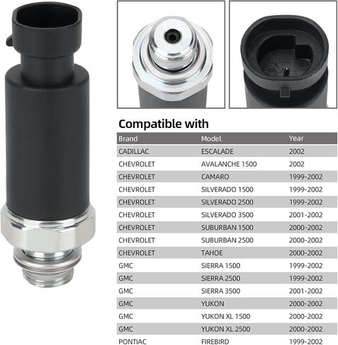 D1818A Engine Oil Pressure Switch & Sender Unit Compatible with Chevy GMC Cadillac Pontiac 12562267 19244505 501202 1S6744 PS391 OPS168 in Saudi Arabia