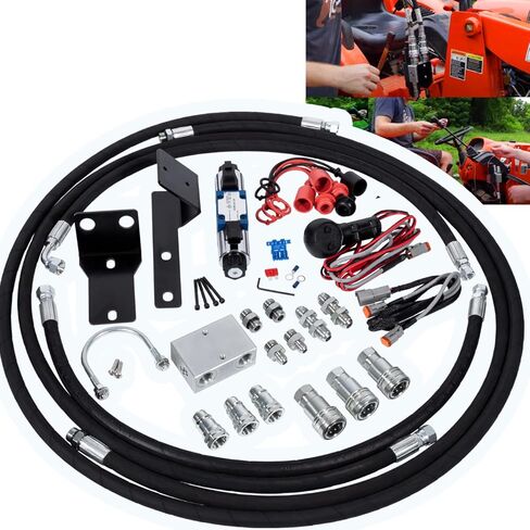 مجموعة صمامات الوظيفة الثالثة متوافقة مع جرارات Kubota L2501 وL3200 وL3301 وL3901 in Kuwait