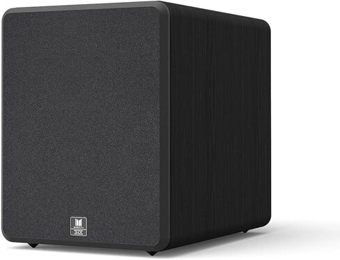 مضخم صوت Monolith M-10 V2 مقاس 10 بوصات معتمد من THX بقوة 500 وات - تشويه منخفض، خرج طاقة عالي، خزانة HDF ذات فتحات تهوية، مدخلات RCA وXLR، لأنظمة المسرح المنزلي، لمسة نهائية من الرماد الأسود in Saudi Arabia