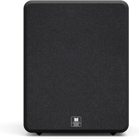 مضخم صوت Monolith M-10 V2 مقاس 10 بوصات معتمد من THX بقوة 500 وات - تشويه منخفض، خرج طاقة عالي، خزانة HDF ذات فتحات تهوية، مدخلات RCA وXLR، لأنظمة المسرح المنزلي، لمسة نهائية من الرماد الأسود in Saudi Arabia