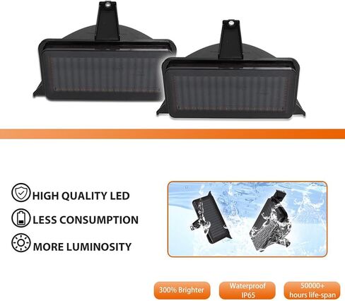 ADIIL Smoked Black Lens Front Turn Signal Lights front Bumper Parking Lamps For 1983-87 Chevrolet GMC Pickup Truck in Saudi Arabia