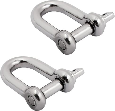 SHENGHUISS D Shackle Stainless Steel 316 Marine Hardware Boat Anchor D Ring Forged Shackle in Kuwait