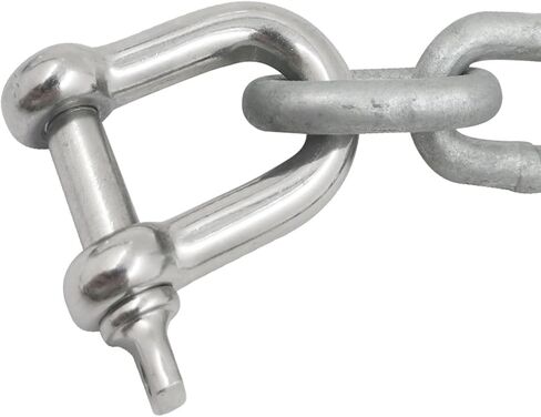 SHENGHUISS D Shackle Stainless Steel 316 Marine Hardware Boat Anchor D Ring Forged Shackle in Kuwait