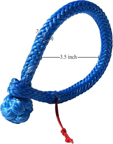 Marine Rigging Soft Shackle for Sailing Boating Yacht and 4wd Recovery in Saudi Arabia