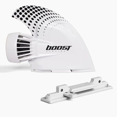 Boost Surfing Fin - محرك كهربائي لألواح ركوب الأمواج، وSUPs، وقوارب الكاياك. زعانف كهربائية خفيفة الوزن وصغيرة الحجم ومقاومة للصدمات مع جهاز تحكم عن بعد. (تعزيز الزعانف) in Saudi Arabia