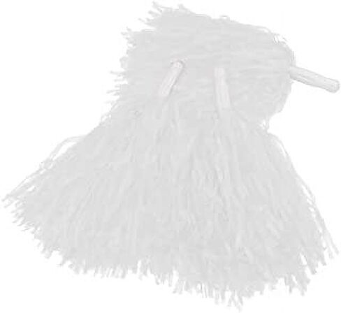 2 قطعة من البلاستيك الأبيض المشجع التشجيع بوم بومس للحزب زي فستان بتصميم حالم الرقص والرياضة حفلة الرقص ، التشجيع بومس in Kuwait