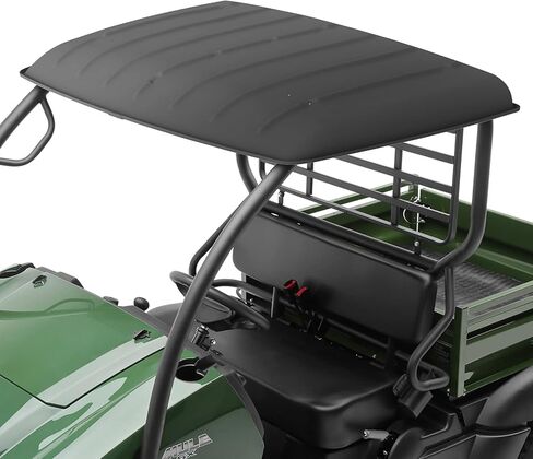 KIWI MASTER Hard Roof Top Compatible for 2016-2024 Kawasaki Mule Accessories SX 4X4 610 600 UTV Top Black, KAF600-005B in Saudi Arabia