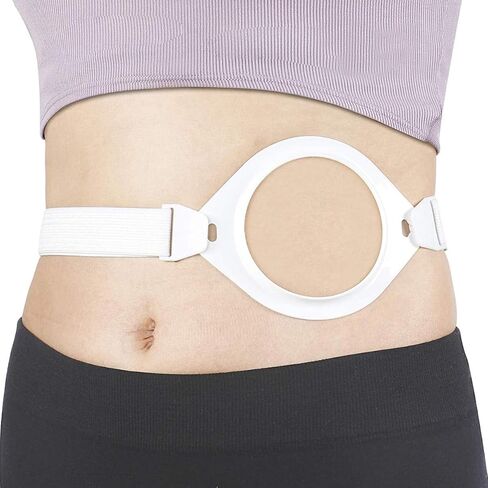 EXCEART Ostomy Belt Unisex Hernia Support Belt Waist Supports Belt Brace for Waist Abdominal in Saudi Arabia