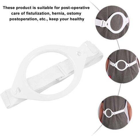 EXCEART Ostomy Belt Unisex Hernia Support Belt Waist Supports Belt Brace for Waist Abdominal in Saudi Arabia