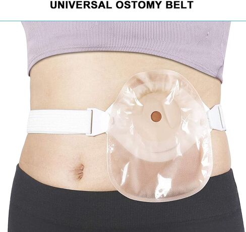 EXCEART Ostomy Belt Unisex Hernia Support Belt Waist Supports Belt Brace for Waist Abdominal in Saudi Arabia
