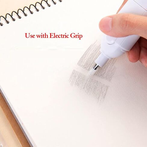 Ranvi Electric Eraser Refills 200 PCS, 5mm Erasers Refil, Replacement Erasers for Sketching and Drawing Electric Erasers in Saudi Arabia