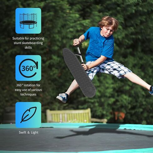 Professional Trampoline Scooter for Kids Trick Scooter Stunt Scooter for Teens Junior Trainer Trampoline Scooter for Tricks, Indoor Scooter Sturdy Base in Saudi Arabia