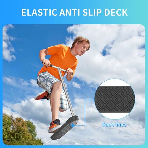 Professional Trampoline Scooter for Kids Trick Scooter Stunt Scooter for Teens Junior Trainer Trampoline Scooter for Tricks, Indoor Scooter Sturdy Base in Saudi Arabia