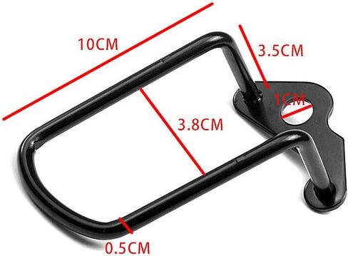 3 Pieces Bike Bicycle Rear Derailleur Guard Rack Protector Adjustable Cycling Rear Derailleur Chain Protective Guard for Outdoor Mountain Road Cycling Bike in Kuwait