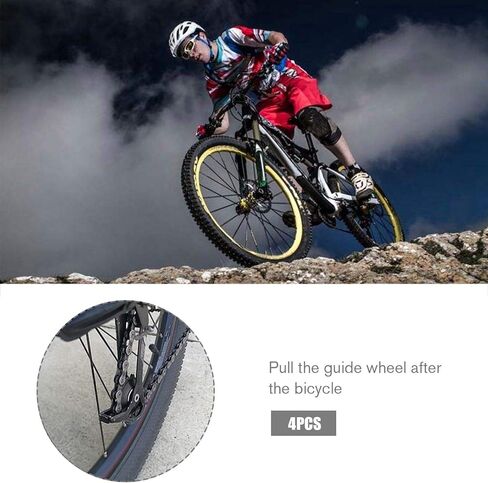 4X 10T دراجة والعتاد الميكانيكية بكرة الفارس عدة عجلات عالمية ل 5678 سرعة Derailleur مع غطاء غبار تثبيت الترباس الجوز غسالة تركيبات in Kuwait