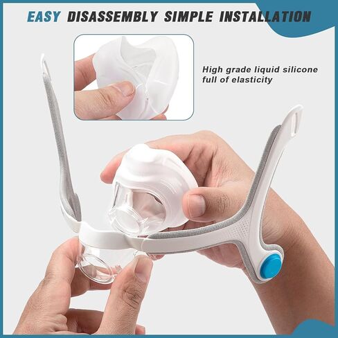 Replacement Cushion for AirFit N20 (Pack of 1) - N20 Nasal Cushion Replacement - Covers Nose & Mouth (Medium) in Saudi Arabia