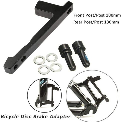 Disc Brake Caliper Mount Adapter is/Post Front 160mm 180mm 203mm Rear 140mm 160mm 180mm (F180R180) in Saudi Arabia