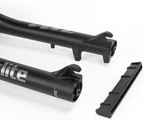 20Inch Bike Fat Air Fork Snow/Beach Bike Fork Double Shoulder Air Gas Suspension Magnesium & Aluminum Alloy Spread 135mm Fit 4.0’’Fat Tire in Saudi Arabia