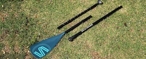 3 قطع من مجداف الألومنيوم القابل للتعديل، ملحق بديل للوحة المجداف الخضراء المتزلجة in Kuwait