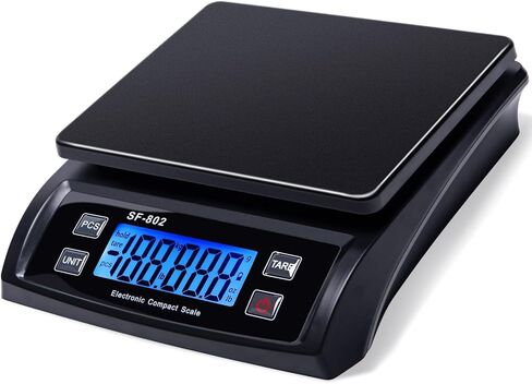 Phomemo Shipping Scale, Accurate Durable Digital Postal Scale 66lb / 0.1oz with Hold and Tare Function, LCD Display, Auto-Off, Postage Scale for Packages and Mailing, DC Adapter Included in Saudi Arabia