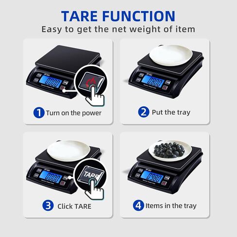 Phomemo Shipping Scale, Accurate Durable Digital Postal Scale 66lb / 0.1oz with Hold and Tare Function, LCD Display, Auto-Off, Postage Scale for Packages and Mailing, DC Adapter Included in Saudi Arabia