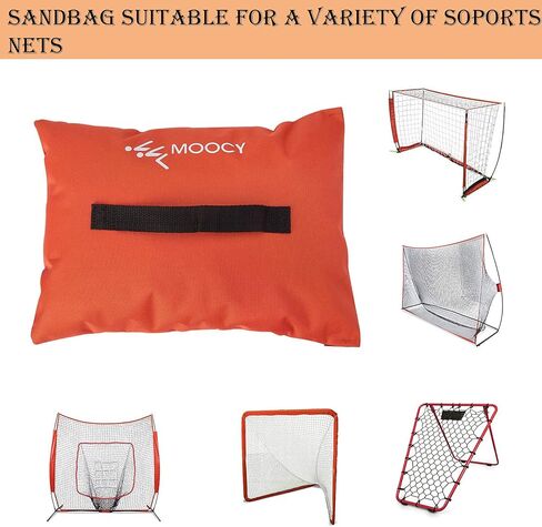 Set of 4 Extra Large Sports Anchor Sand Bags, Portable Weighted Anchors, Goal Frame Sandbags for Baseball Nets, Soccer Goals, Golf Nets, Football Nets, Hockey Nets in Saudi Arabia