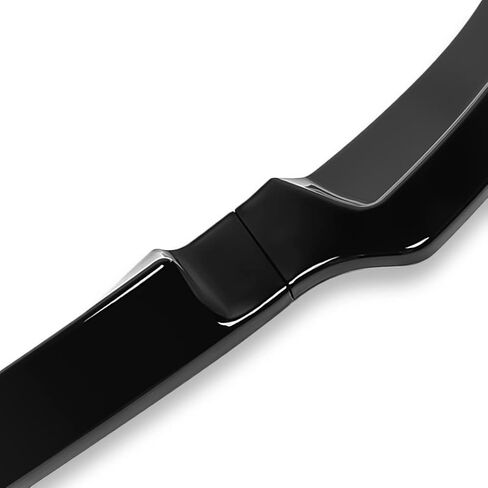 DNA MOTORING 2-PU-402-PCF Front Bumper Lip RA-Style Compatible with 08-15 Mitsubishi Lancer,Painted Simulated Carbon Fiber in Saudi Arabia