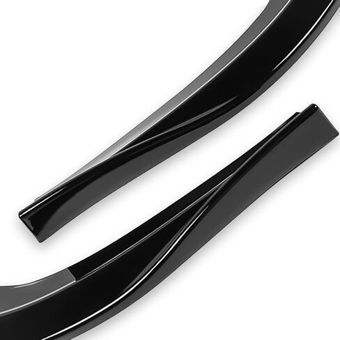 DNA MOTORING 2-PU-402-PCF Front Bumper Lip RA-Style Compatible with 08-15 Mitsubishi Lancer,Painted Simulated Carbon Fiber in Saudi Arabia