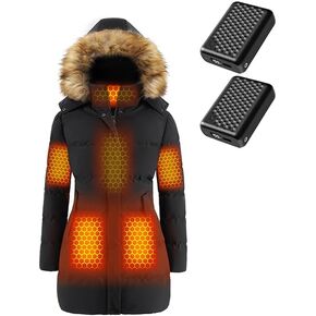 Graphene Heated Jacket + 2 Power Banks (3XL)