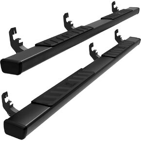Tyger Auto 4" Riser Running Boards Compatible with 2015-2025 Chevy Colorado GMC Canyon | Crew Cab | TG-RS2C40018 | Side Step Rails Nerf Bars