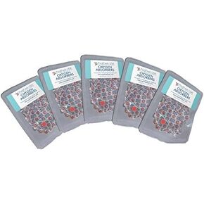 100 Pack (10 x 10 Packs) - 300cc Oxygen Absorber Packs - Food Preservation - Long-Term Food Storage Guide Included