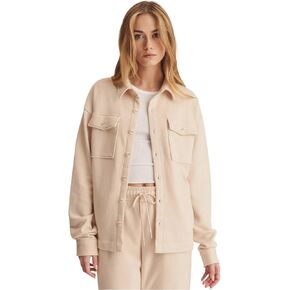 Unisex Terry Shirt Jacket