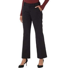 Liverpool Los Angeles Petite Kelsey Knit Flare Trousers 29" Black 8P 29