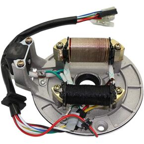 2 Coil Ignition Magneto Stator Plate for 50cc 70cc 90cc 110cc 125cc Taotao Kazuma SSR Baja ATV Quad Dirt Kick Bike 4 Wheeler