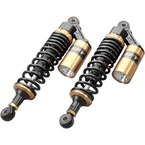Newsmarts Adjustable 320mm Motorcycle Air Shock Absorbers Replacement for HONDA for Suzuki for Yamaha for Kawasaki ATV Go Kart Quad Dirt Sport Bikes