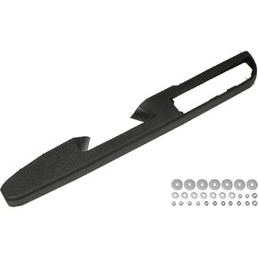 Front Driver Side Armrest Repair with Door Release Handle Above armrest Compatible with Chevrolet Avalanche Silverado Suburban Tahoe GMC Sierra Yukon 2010-2014 Replace 80994 Black,27Inch