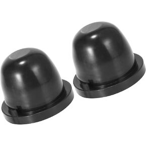 2pcs 83mm Inner Diameter 67mm Height Car Rubber Housing Seal Caps Headlight Dust Cover Waterproof Dustproof Caps Replacement