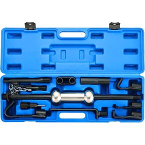 DASBET 13pcs Slide Hammer Dent Puller Set with 10lbs Slide Hammer Universal Slide Hammer Auto Body Truck Repair Tool Kit