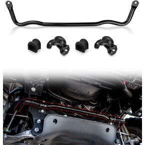 Replace 55398938AC Sway Bar Assembly With Bush, Front Suspension Stabilizer Bar Compatible with Dodge Ram 1500 2009-2010 Ram 1500 2011-2018 Ram 1500 Classic 4WD 2019-2022