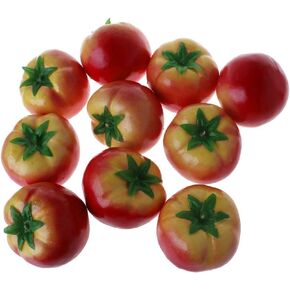 1 Pc Simulation Artificial Tomato Plastic Fault Fake Fruit Home Party Decor Artificial Vegetables and Fruit Home Décor Products