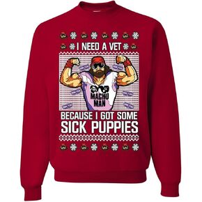 wild custom apparel The Cream Of The Crop Ugly Chrismtas Sweater Crewneck Sweatshirt