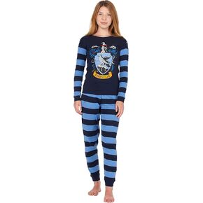 INTIMO Harry Potter Kids All Houses Crest Pajamas (Ravenclaw, 14)