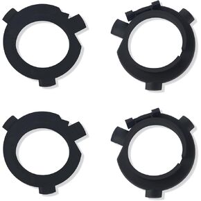 Aokdom 4PCS H7 LED المصباح الأمامي التجنيب، قوس المصباح الأمامي المهنية متوافق مع كيا أوبتيما كادينزا هيونداي فيلوستر لاستبدال ملحقات السيارات التالفة LED محول الضوء