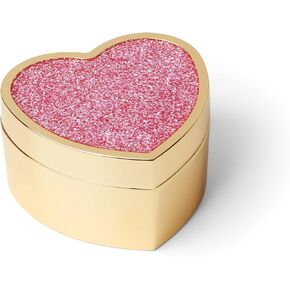 Kate Spade New York 897452 Sitting Pretty Pink Glitter Ring Dish