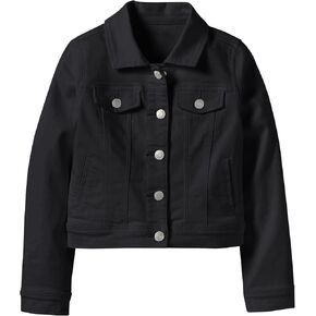 Boys Girls Basic Jean Jacket Kids Casual Denim Coat Classic Outwear in Kuwait