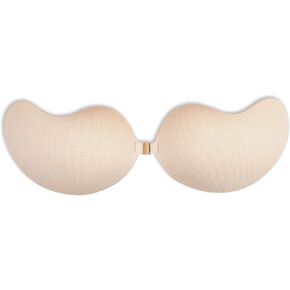Adhesive Bra Push Up for Women, Sticky Invisible Lifting Bra, Backless Breast Lift Bra, Strapless Bras for Dress with Pastie