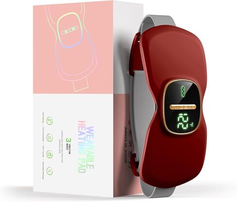 Heating Pads for Period Cramps, FSA HSA Eligible, Portable Cordless Menstrual Heating Pad, Period Pain Relief Heated Pad, Back or Belly Heating Belt, Christmas Birthday Gifts for Women, Girls in Saudi Arabia