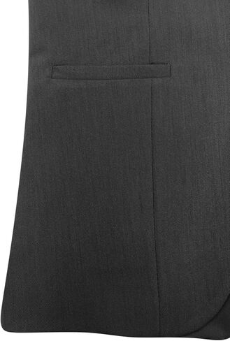 Fallorchid Womens Business Button Sleeveless V Neck Vest Fully Lined Suit Jacket Waistcoat in Saudi Arabia