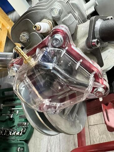 طقم فاصل غطاء صمام البليت مناسب لمحرك Predator Non-Hemi 212cc لمحرك Honda GX160 GX200 لمحرك Coleman BT200X CT200U Go Kart Mini Bike (أسود) in Kuwait