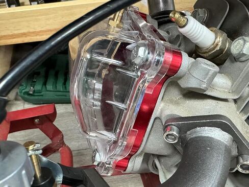 طقم فاصل غطاء صمام البليت مناسب لمحرك Predator Non-Hemi 212cc لمحرك Honda GX160 GX200 لمحرك Coleman BT200X CT200U Go Kart Mini Bike (أسود) in Kuwait
